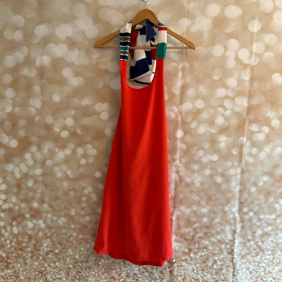 Lulus Orange Bow Tie Dress - Picture 3 of 10